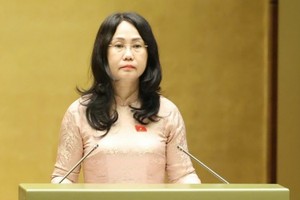 Bộ trưởng Bộ Văn hóa, thể thao và du lịch Lâm Thị Phương Thanh. 