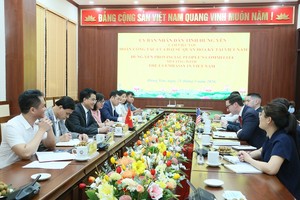 UBND tỉnh Hưng Yên tiếp và làm việc với đoàn công tác của Đại sứ quán Hoa Kỳ tại Việt Nam 