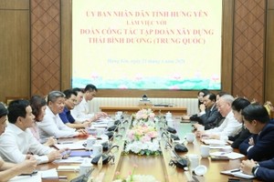 Doanh nghiệp Trung Quốc mong muốn đầu tư vào hạ tầng, đô thị Hưng Yên 