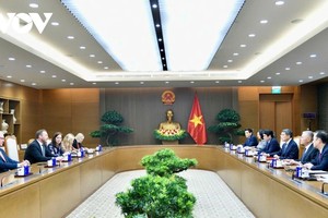 Thủ tướng Chính phủ Lê Minh Hưng tiếp Bộ trưởng Ngoại giao Cộng hòa Estonia Margus Tsahkna.