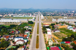 Một góc Đô thị Thái Hòa. Ảnh: Thành Cường, BNA.