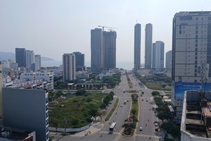 Trên địa bàn thành phố Đà Nẵng đang triển khai nhiều dự án căn hộ thương mại.