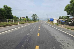 Dự án Quốc lộ 12A đoạn tránh Ba Đồn dự kiến sẽ hoàn thành trong tháng 6 