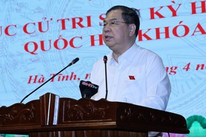 Ủy viên Bộ Chính trị, Phó Thủ tướng Thường trực Phạm Gia Túc phát biểu tại Hội nghị. Ảnh: VGP.