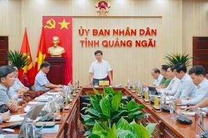 Lãnh đạo UBND tỉnh Quảng Ngãi chỉ đạo tháo gỡ Dự án Khu đô thị công nghiệp Dung Quất.