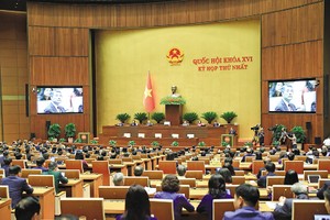Một phiên họp toàn thể của Kỳ họp thứ nhất, Quốc hội khóa XVI 