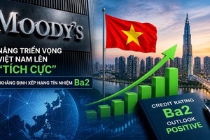 Moody’s nâng triển vọng của Việt Nam lên “Tích cực” và khẳng định xếp hạng tín nhiệm Ba2 