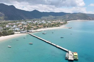 Một góc đặc khu Côn Đảo.