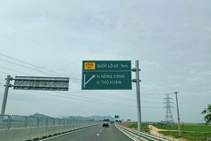 Tuyến cao tốc Bắc - Nam phía Đông, đoạn Nghi Sơn - Quốc lộ 45.