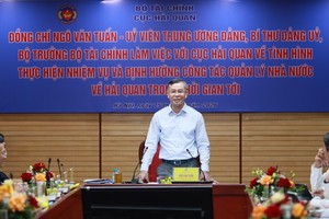 Bộ trưởng Ngô Văn Tuấn: Hải quan phải đẩy mạnh cải cách thể chế và chuyển đổi số 