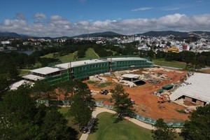 Dự án Khu nghỉ mát Đà Lạt - Sân golf Đồi Cù. Ảnh: T.X