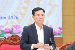 Chủ tịch UBND tỉnh Lâm Đồng đã phê bình nghiêm khắc 10 Chủ tịch UBND xã, phường được giao kế hoạch vốn năm 2026 lớn nhưng chưa giải ngân. Ảnh: Hạ Chúc 