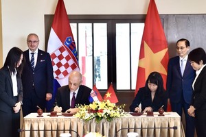 Việt Nam - Croatia thúc đẩy sớm lập Ủy ban hợp tác kinh tế song phương 