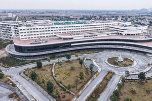 Dự án cơ sở 2 Bệnh viện Bạch Mai và Bệnh viện Việt Đức bị đình trệ nhiều năm, dẫn đến lãng phí lớn tài sản Nhà nước (Ảnh: P.V)