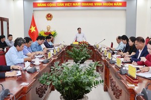 Phó chủ tịch UBND tỉnh Lâm Đồng Võ Ngọc Hiệp yêu cầu các sở, ngành đẩy nhanh tiến độ giải ngân đầu tư công năm 2026. Ảnh: Nguyễn Phương
