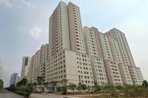 Một khu tái định cư bỏ hoang tại TP.HCM
