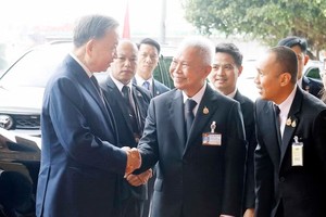 Tổng Bí thư, Chủ tịch nước Tô Lâm hội kiến Chủ tịch Quốc hội Thái Lan 