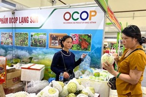 Na Lạng Sơn - sản phẩm OCOP được người tiêu dùng ưa chuộng.