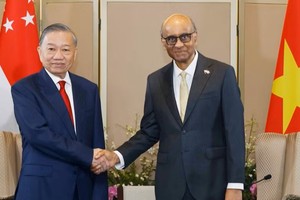 Singapore đón Tổng Bí thư, Chủ tịch nước Tô Lâm theo nghi thức cao nhất 