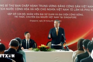 Tổng Bí thư, Chủ tịch nước Tô Lâm phát biểu. (Ảnh: Thống Nhất/TTXVN)