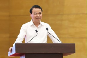 Bộ trưởng, Chủ nhiệm Văn phòng Chính phủ Đặng Xuân Phong, Người phát ngôn của Chính phủ, chủ trì họp báo thường kỳ Chính phủ tháng 5/2026.
