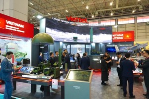 Sản phẩm công nghiệp quốc phòng của Viettel tham gia Triển lãm Công nghiệp Quốc phòng và Hàng không Vũ trụ Quốc tế (SAHA 2026) tại Istanbul (Thổ Nhĩ Kỳ).