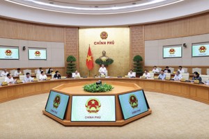 Thủ tướng Chính phủ Lê Minh Hưng chủ trì phiên họp Chính phủ thường kỳ tháng 5 năm 2026.