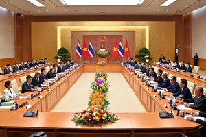 Hội đàm Việt Nam - Thái Lan: Thúc đẩy hợp tác trên nhiều lĩnh vực 