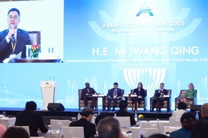 Phiên thảo luận với chủ đề thúc đẩy các sáng kiến của ASEAN về phòng ngừa xung đột. Ảnh: Đức Thanh.