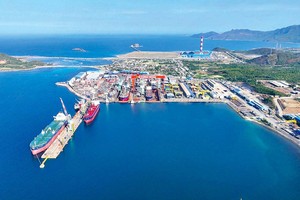 Nhà máy Đóng tàu Huyndai Việt Nam - đơn vị có vốn góp của SBIC hiện là cơ sở đóng, sửa chữa tàu lớn bậc nhất châu Á