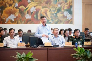Thứ trưởng Bộ Tài chính Tạ Anh Tuấn phát biểu tại Hội nghị - Ảnh: PT . 