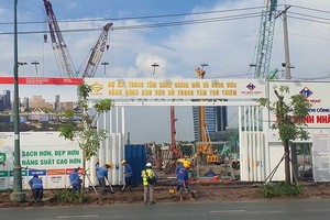 Trung tâm hành chính mới và hồ cảnh quan TP.HCM tăng tốc thi công 