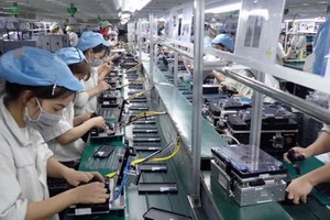 Chuỗi cung ứng linh kiện điện tử Việt Nam gắn chặt với khu vực châu Á. 