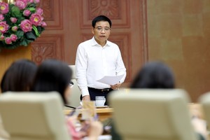 Phó Thủ tướng Nguyễn Văn Thắng chủ trì cuộc họp của Ban chỉ đạo điều hành giá - Ảnh: VGP.
