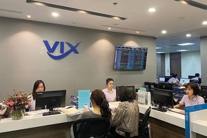Chứng khoán VIX hiện nằm trong nhóm ba công ty chứng khoán có vốn điều lệ lớn nhất thị trường