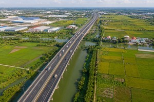 Phối cảnh Dự án đầu tư xây dựng đường Vành đai 5 - Vùng Thủ đô Hà Nội.