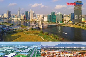 Sau 50 năm, không gian địa lý của TP.HCM đã rộng hơn rất nhiều, nhưng phép thử thật nằm ở năng lực tổ chức phát triển. Ảnh: Lê Toàn