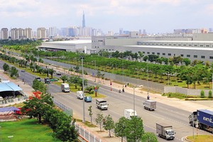 Một góc Khu Công nghệ cao TP.HCM - Ảnh: Lê Toàn
