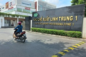 Khu chế xuất xuất Linh Trung 1, TP.HCM - Ảnh: Lê Quân