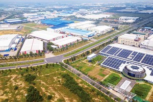 Bất động sản công nghiệp đang bước vào giai đoạn cạnh tranh bằng chất lượng hạ tầng (Ảnh: Lê Toàn)