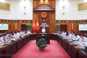 Thủ tướng Chính phủ Lê Minh Hưng, Trưởng Ban Chỉ đạo Trung ương thực hiện các chương trình mục tiêu quốc gia, chủ trì phiên họp thứ nhất của Ban Chỉ đạo - Ảnh: VGP