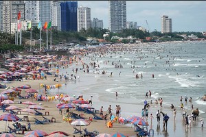 Điểm du lịch trọng điểm của khu vực Bà Rịa-Vũng Tàu sẽ có lực lượng Trật tự viên du lịch.