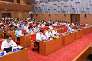 Các đại biểu tham dự hội nghị.