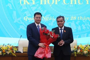 Ông Nguyễn Đức Tâm giữ chức Chủ tịch UBND tỉnh Quảng Ngãi 