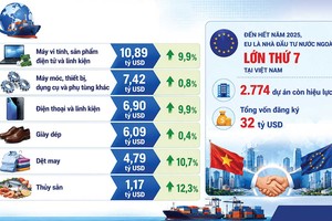 Quan hệ Việt Nam - EU sau 6 năm thực thi EVFTA 