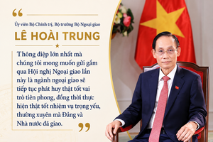 Bộ trưởng Lê Hoài Trung: Xây dựng nền ngoại giao chủ động kiến tạo phát triển 