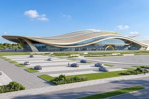 Phối cảnh ga Hạ Long Xanh. 