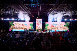 Hơn 3000 chuyên viên kinh doanh tham dự sự kiện kick-off dự án Blanca City. Ảnh:Minh Khánh