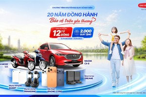Dai-ichi Life Việt Nam triển khai chương trình khuyến mại “20 năm đồng hành bảo vệ triệu yêu thương”