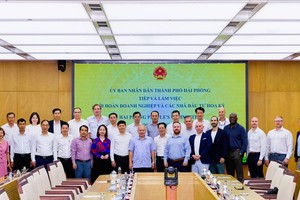 Hải Phòng thúc đẩy hợp tác đầu tư với doanh nghiệp, nhà đầu tư Hoa Kỳ 